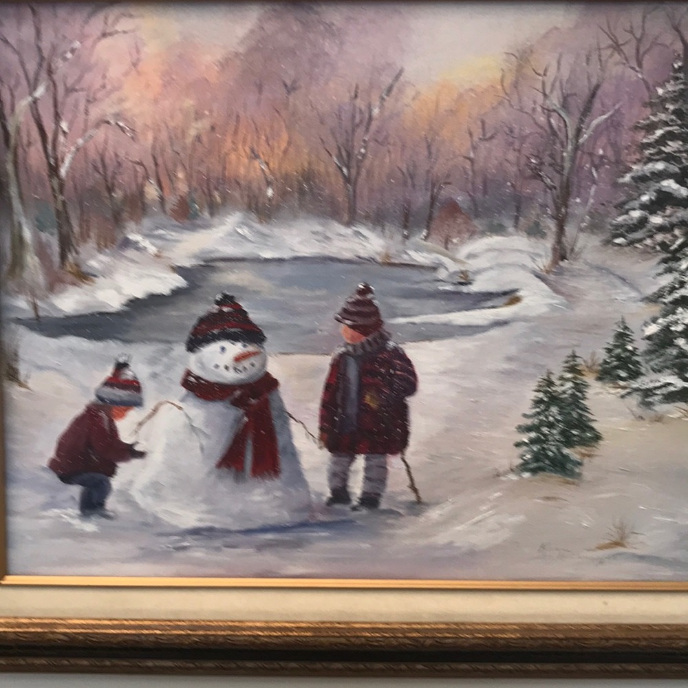 COPY - Original oil painting, print